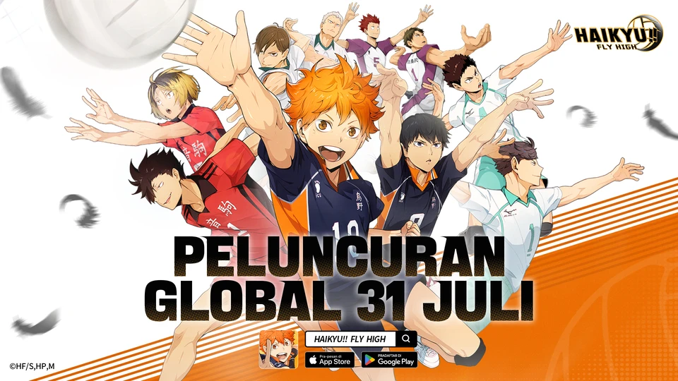 Garena Umumkan Rilis Global HAIKYU!! FLY HIGH Mulai 31 Juli 2025 di iOS dan Android